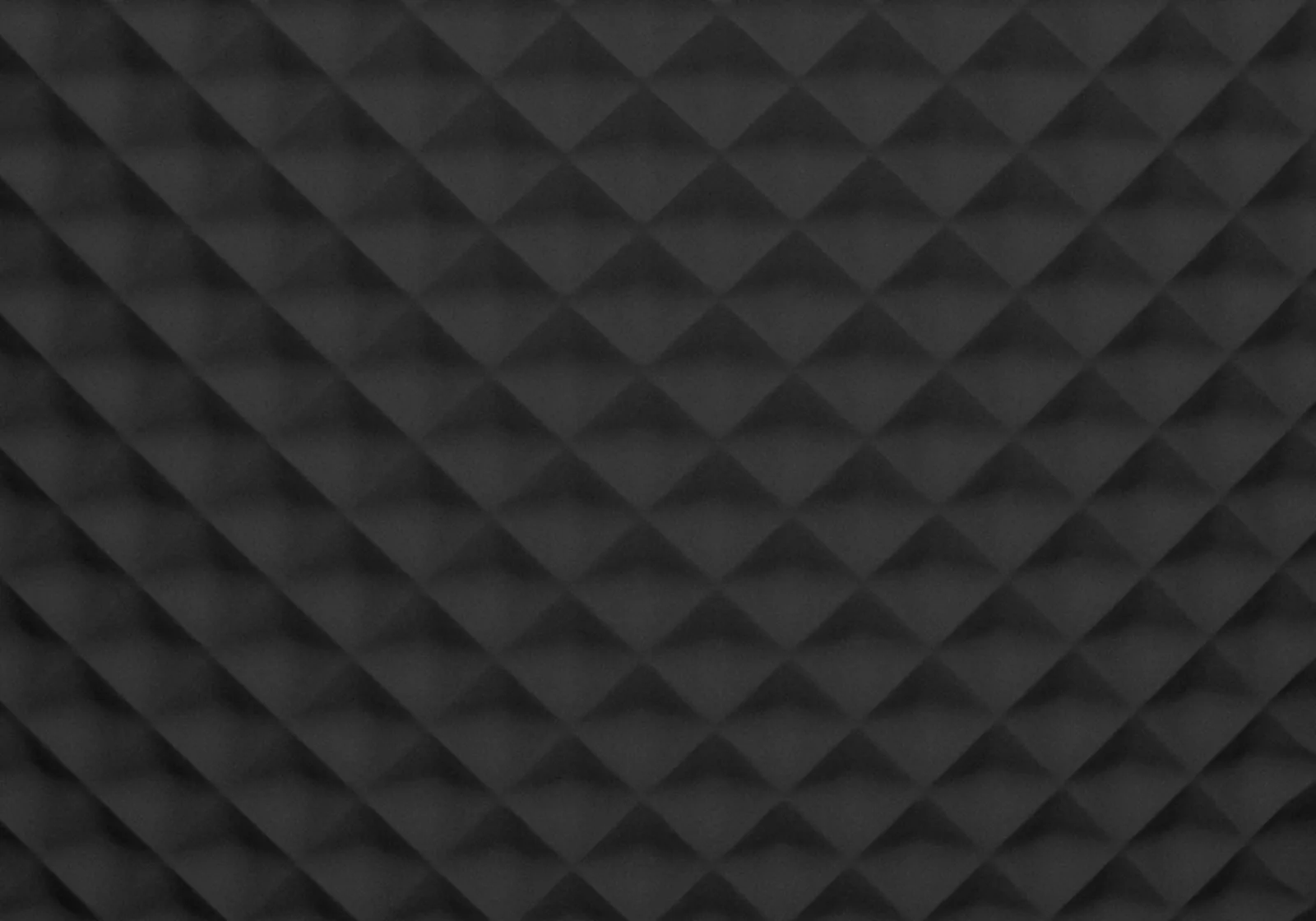The quilted surface of matte porcelain