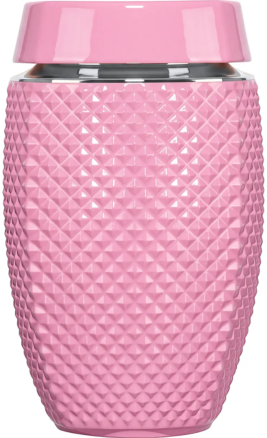 Eterna w barwie Róż, matowa porcelana z obwódką z 24-karatowego złota na ramieniu