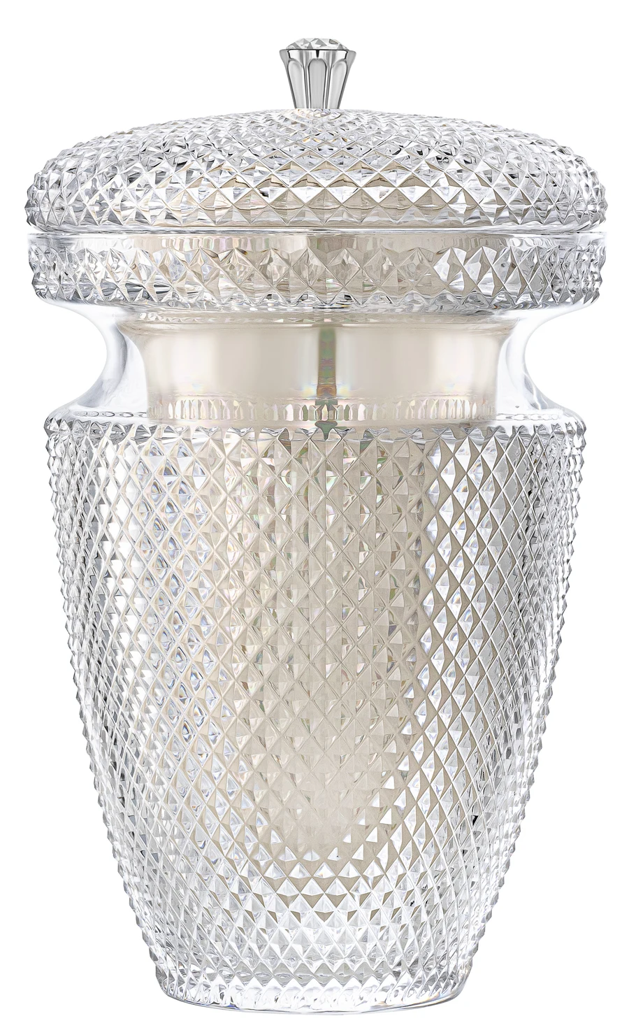 Gabriel, zamknięty na porcelanowym wkładzie w barwie White Pearl