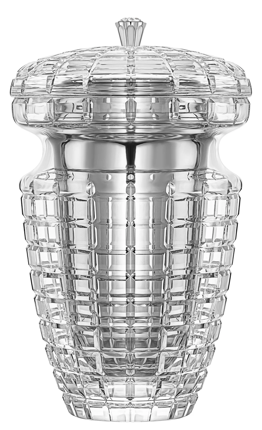 Uriel, zamknięty na porcelanowym wkładzie w barwie Platinum Light